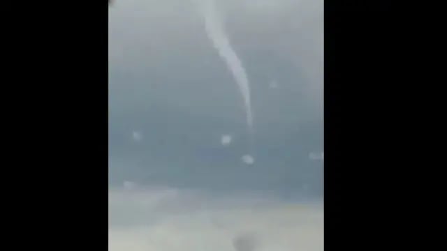 Tornado en Altas Cumbres.