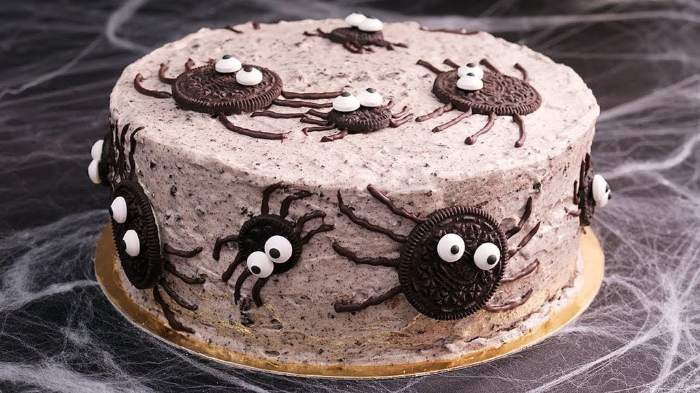La torta más escalofriante para celebrar Halloween.