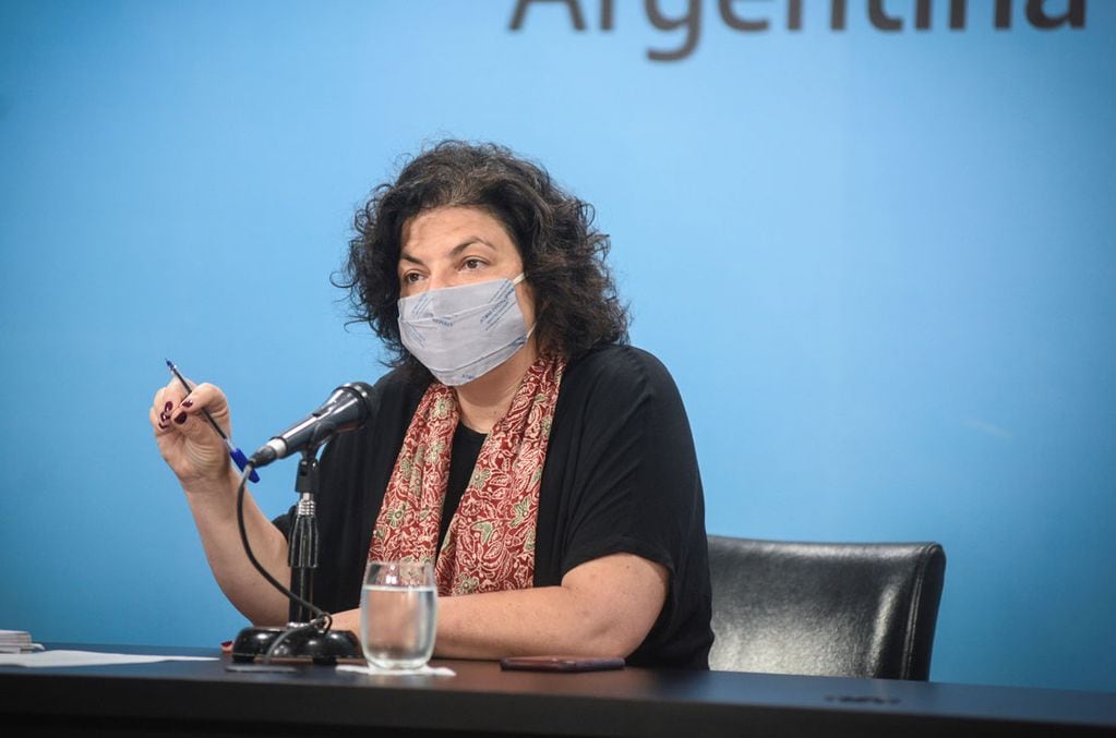 Carla Vizzotti, ministra de Salud. (Archivo/Presidencia)