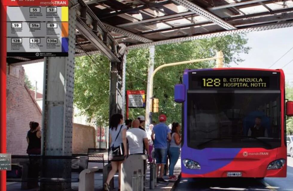 Desde hoy viernes el sistema de transporte público de pasajeros de Mendoza solo recibirá la tarjeta SUBE. Gentileza Los Andes