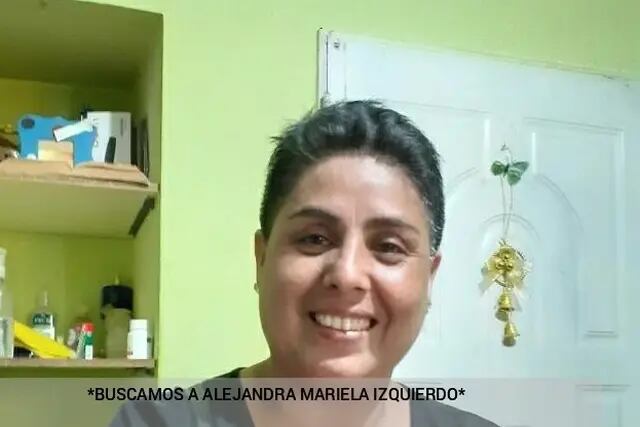 Hallaron sana y salva a Mariela Izquierdo.