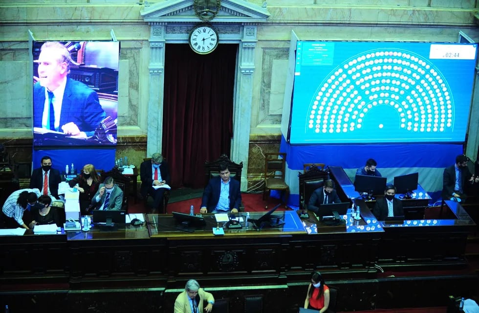 Sesión en la Cámara de Diputados. (Foto: Clarín)