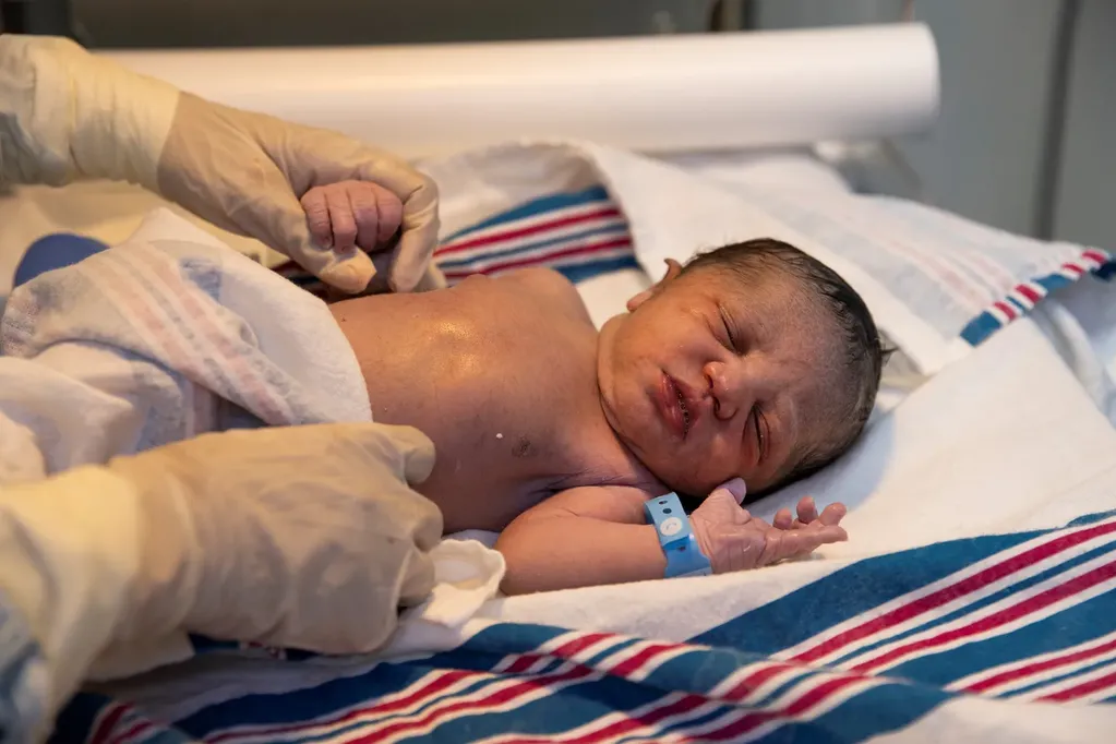 El bebé tiene buen estado de salud y nació en República Dominicana.