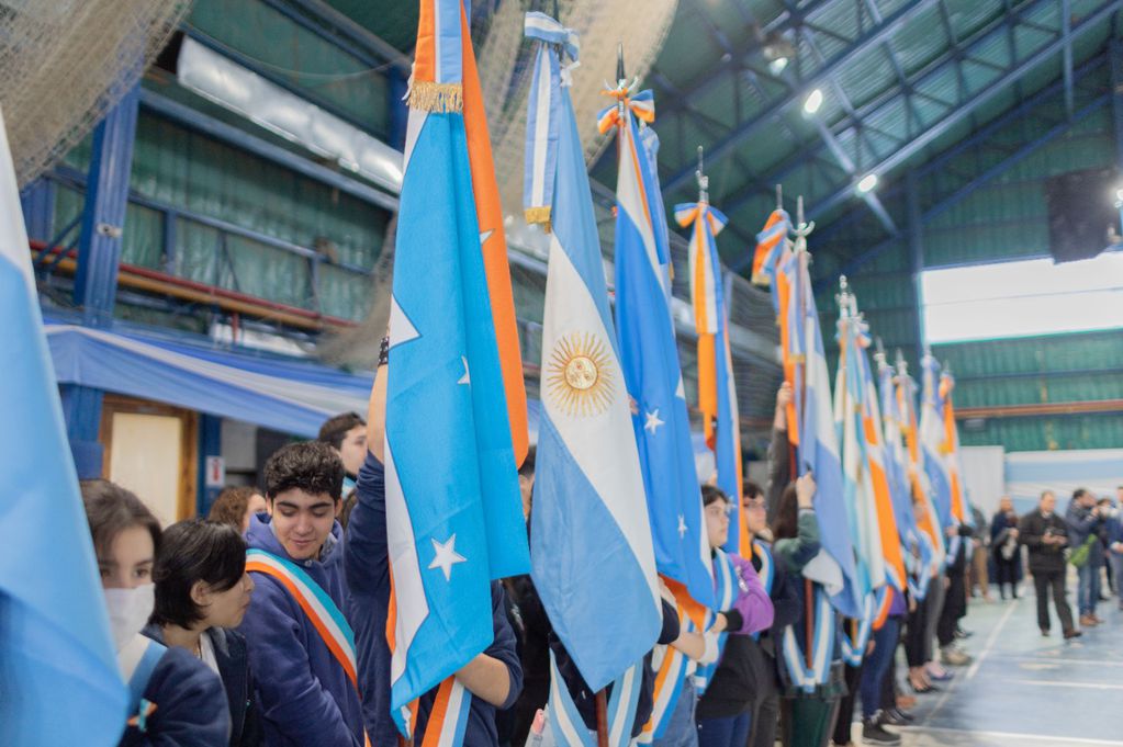Acto del Día de la Independencia realizado en Ushuaia