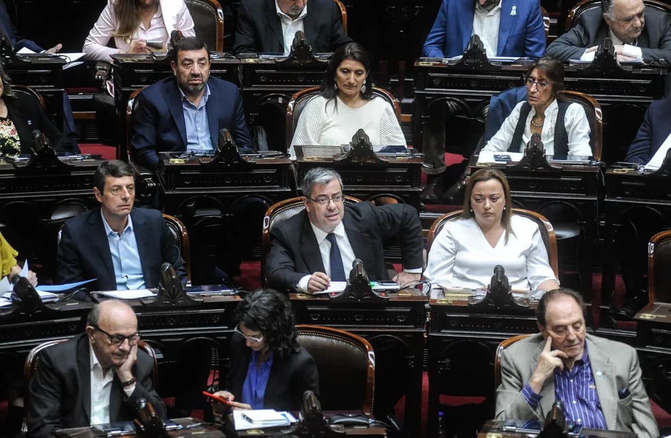 Diputados de Unión por la Patria buscan prohibir el pago desdoblado de jubilaciones (Foto: Federico López Claro)