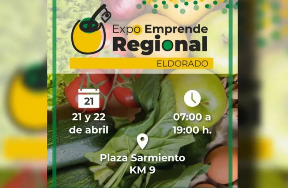 Eldorado será sede de la primera Edición Expo Emprende Regional.