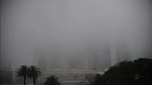 Niebla en la Ciudad de Buenos Aires