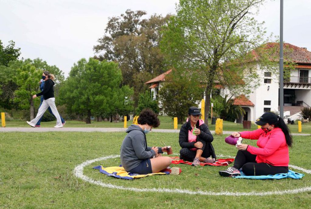 Después de 7 meses, reabrieron el Parque Ecológico para actividades deportivas y de esparcimiento (Municipalidad de La Plata)