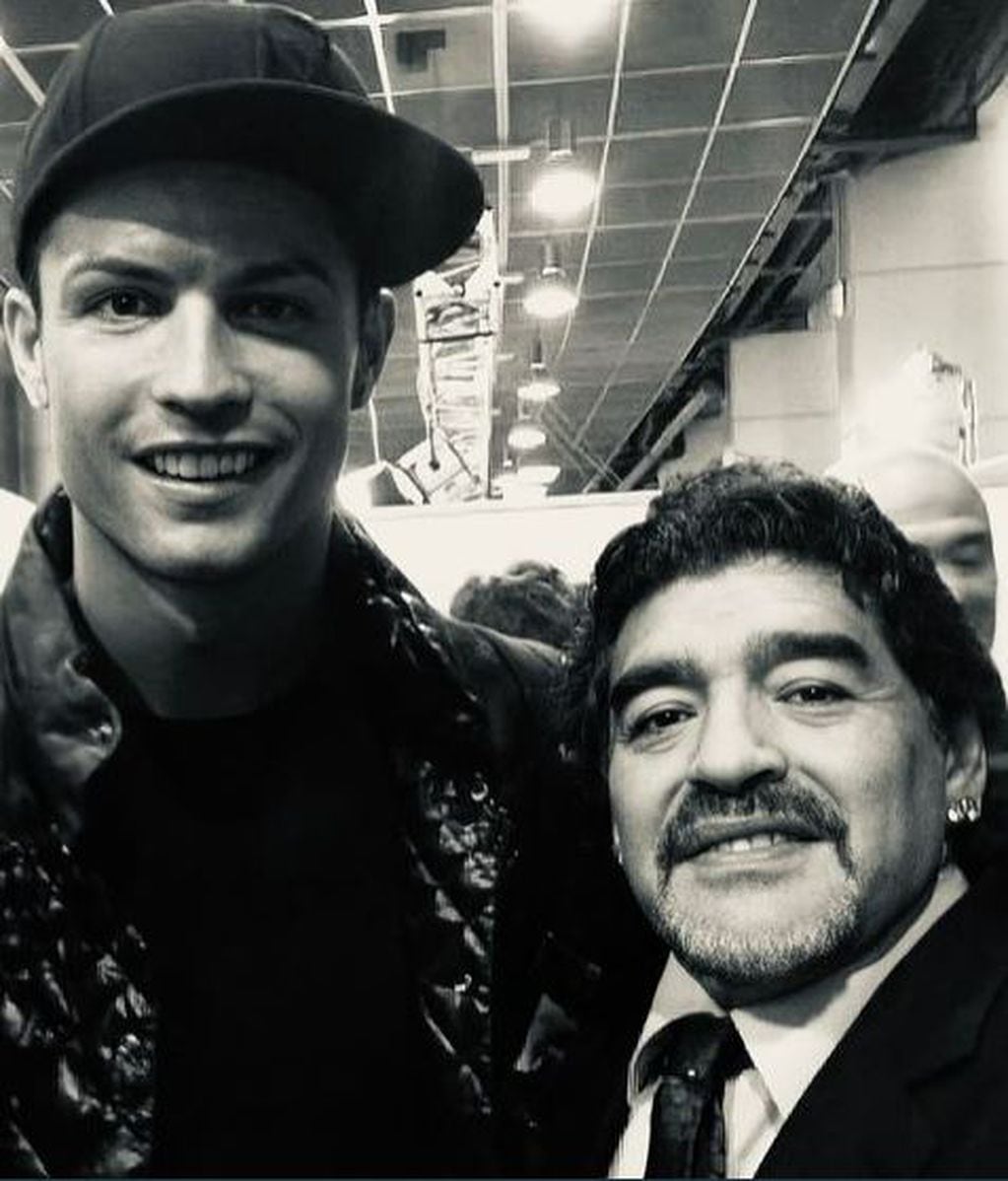 La despedida de Cristiano Ronaldo para Diego Maradona