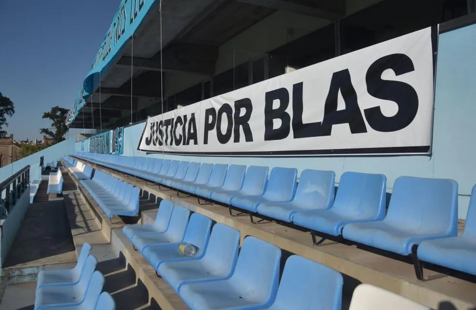 A horas de que se conozca la sentencia, desde el club Belgrano piden Justicia por Blas (Facundo Luque).
