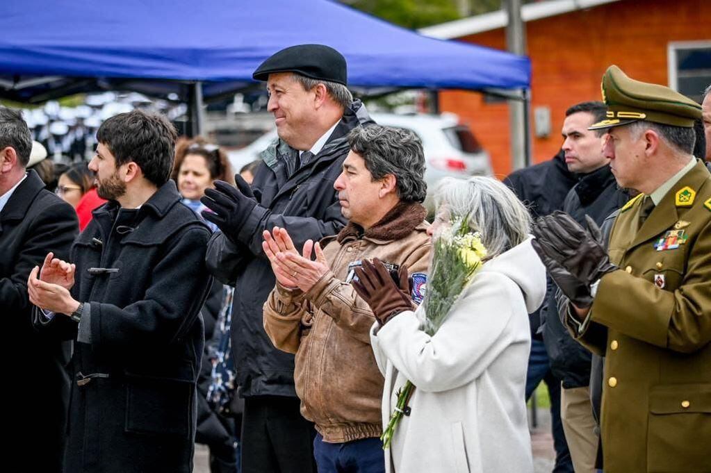 Ushuaia participó de los festejos del 70° aniversario de la fundación de Puerto Williams