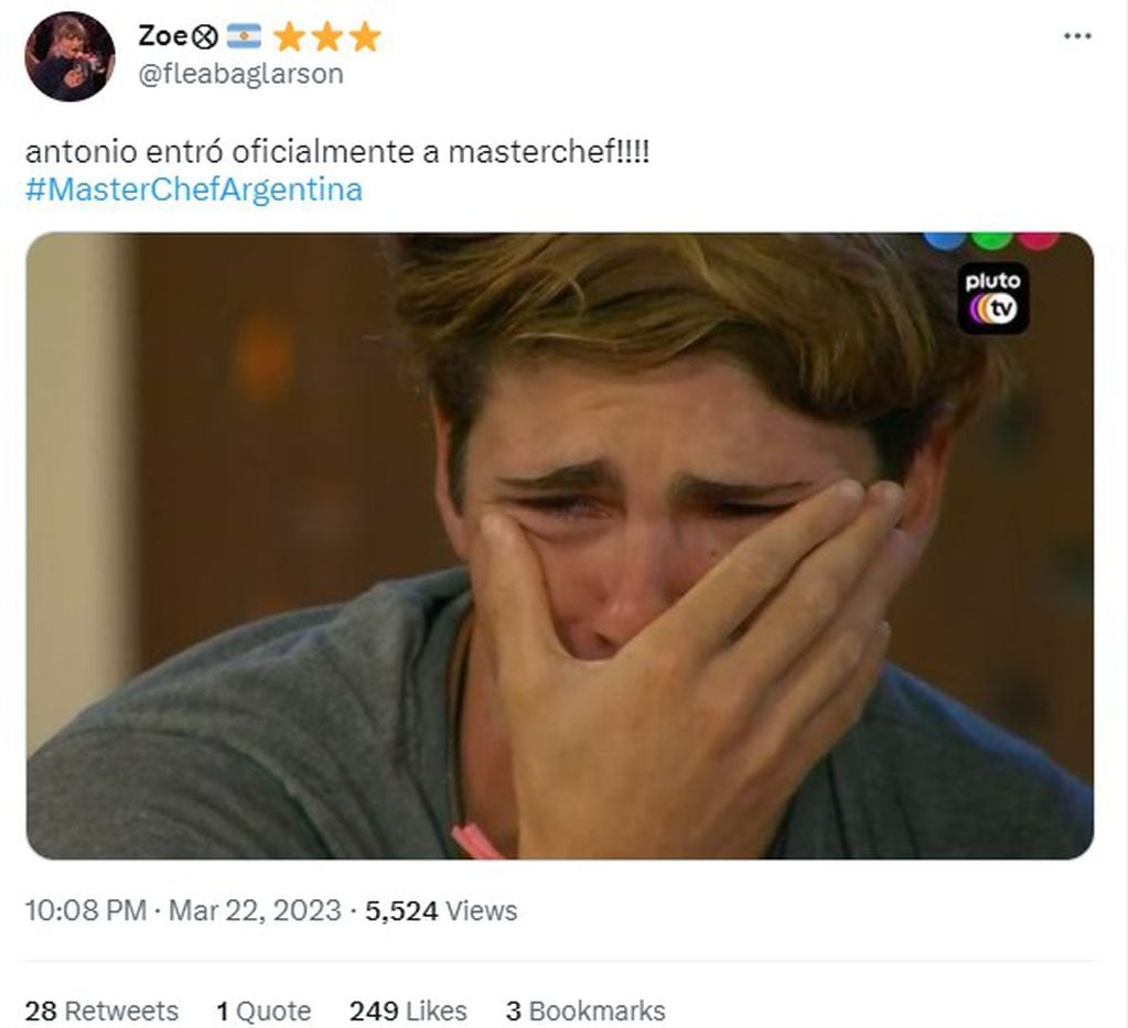 Salta quiere que Antonio gane en MasterChef y Marcos en Gran Hermano.