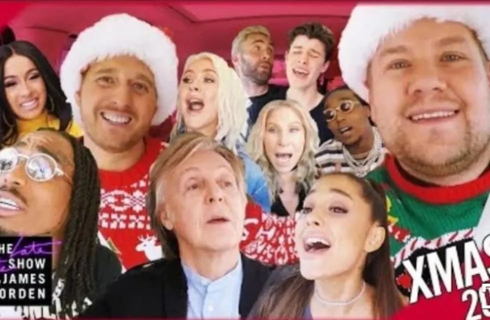 El especial de navidad de Carpool Karaoke con Bublé, McCartney y muchos famosos más