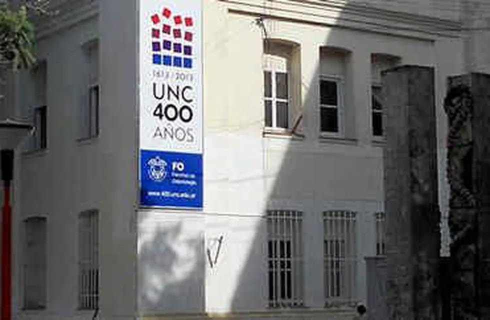 La sede de la Facultad de Odontología de la UNC.