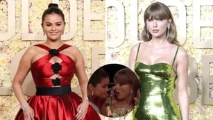 La verdad detrás del chisme que susurraron Selena Gómez y Taylor Swift en los Globos de Oro
