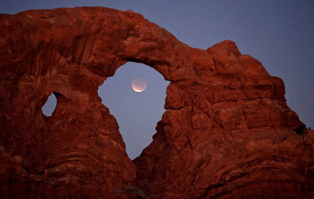 Foto tomada en Utah, durante el eclipse lugar del 10 de diciembre de 2011.(AP Photo/Julie Jacobson, Archivo)