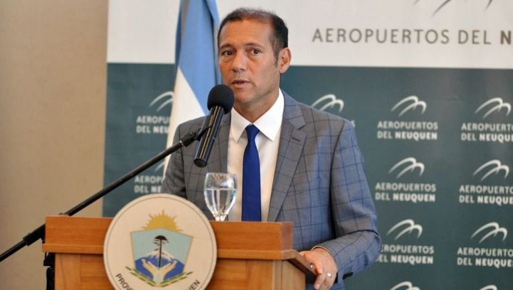 Omar Gutiérrez, gobernador de Neuquén (web).