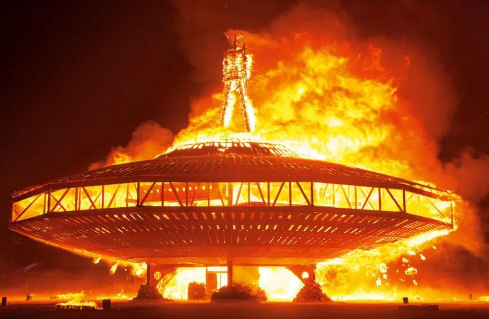 Burning man