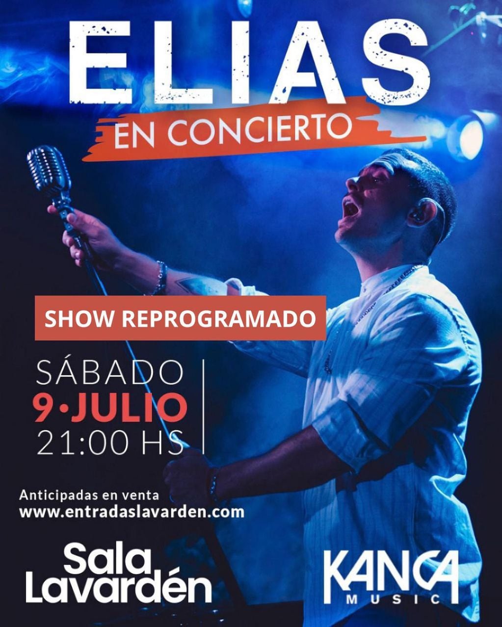 Por problemas de salud, se reprograma el concierto de Elías, el músico de Pérez