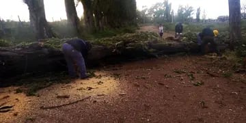 Tormenta en San Rafael