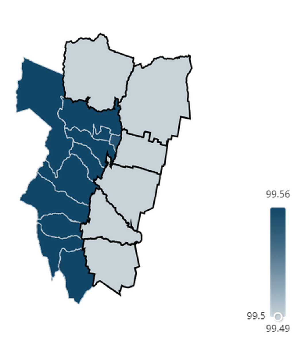 Mapa electoral de la provincia de Tucumán