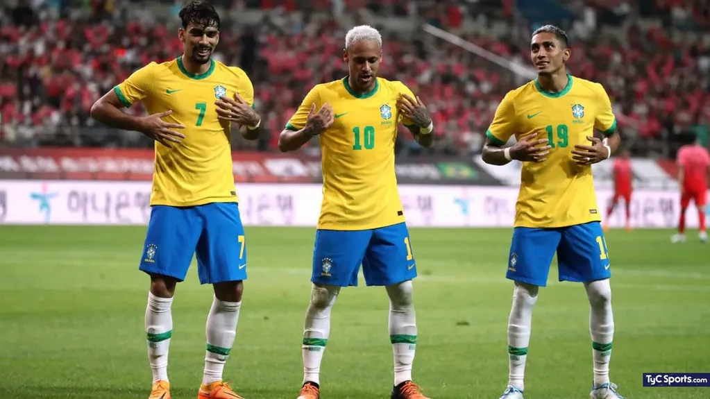 La selección brasileña, primera en el ranking de la FIFA.