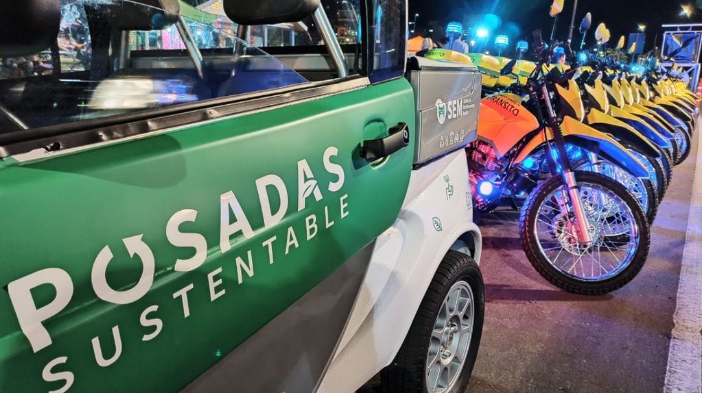 La Dirección de Tránsito de la ciudad de Posadas incorporó 25 motos 0 Km para mejorar la seguridad vial
