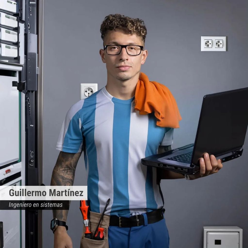 Lisandro Martínez: ingeniero en sistemas