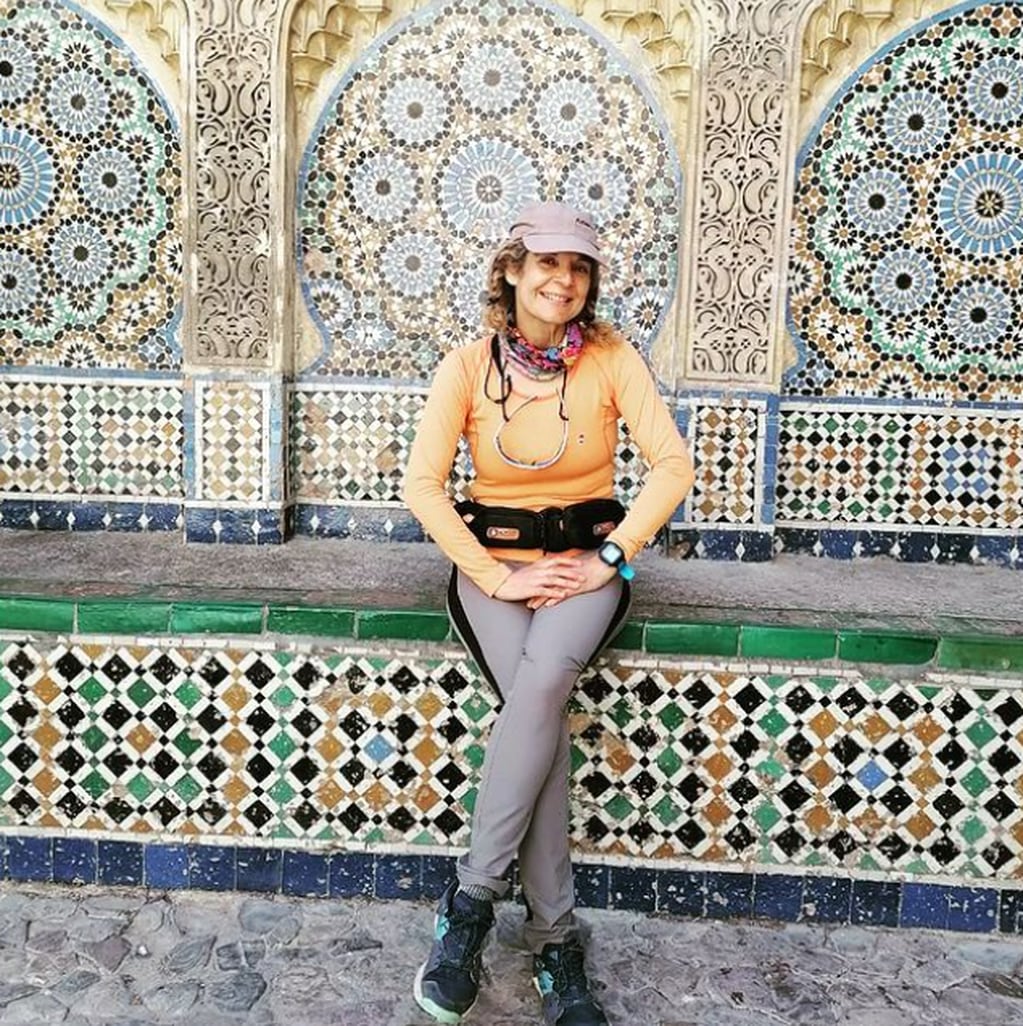 Fabiana Torres en Tanger, Marruecos.