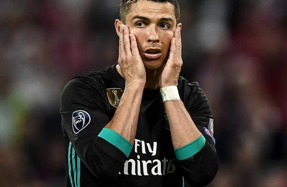 La tremenda burrada de Cristiano Ronaldo. Foto: EFE.