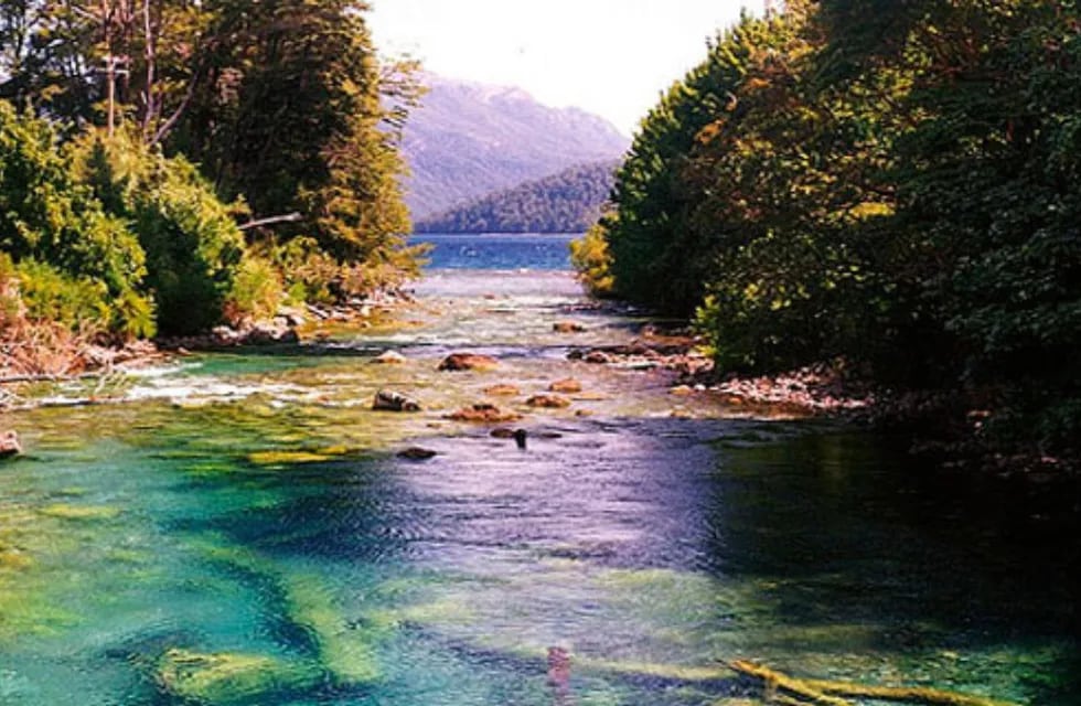 El río que enamora a los turistas por el color de sus aguas está en Neuquén y es uno de los más chicos del mundo.