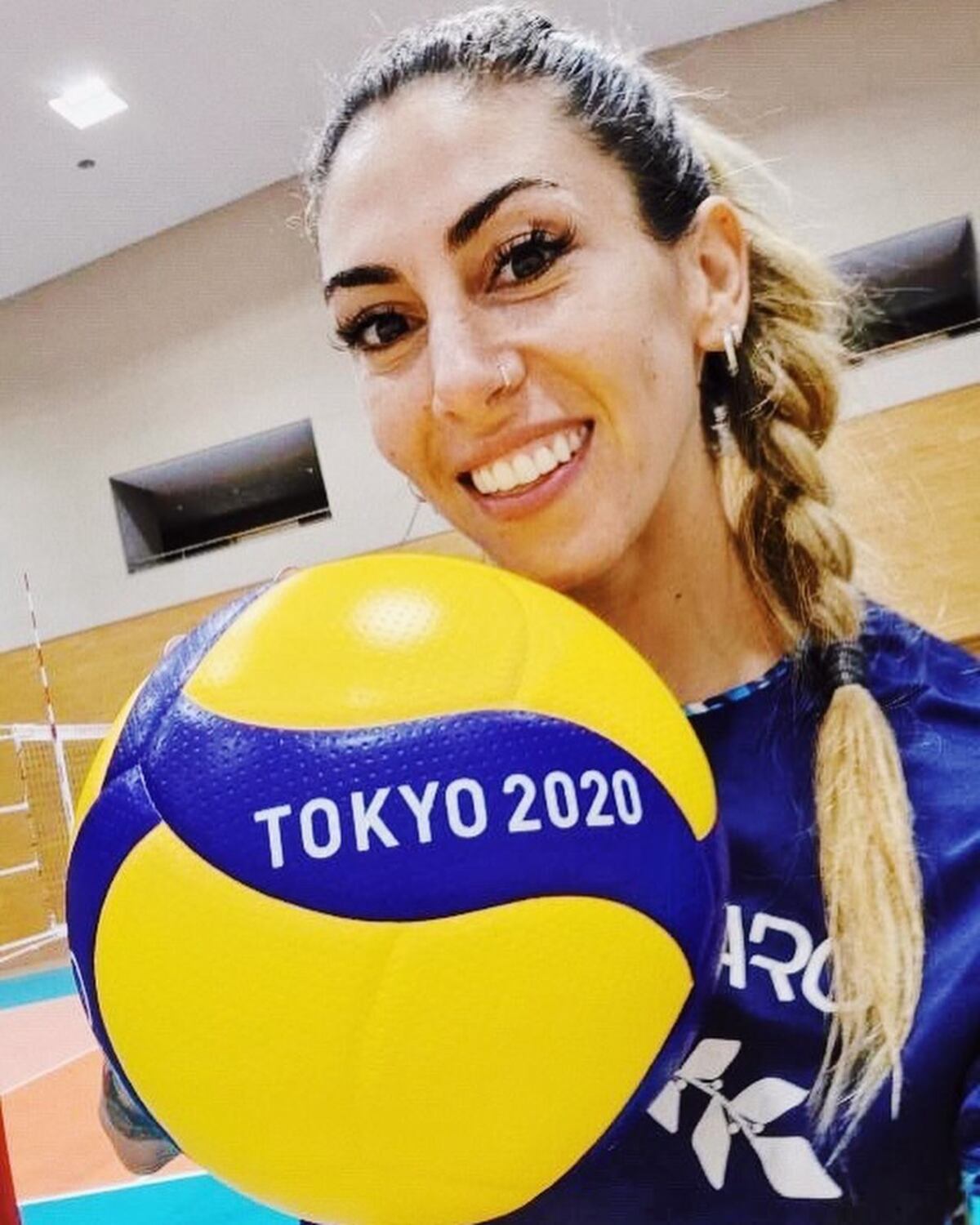 Julieta Lazcano repitió la foto que se sacó en los Juegos Olímpicos de Río de Janeiro 2016.