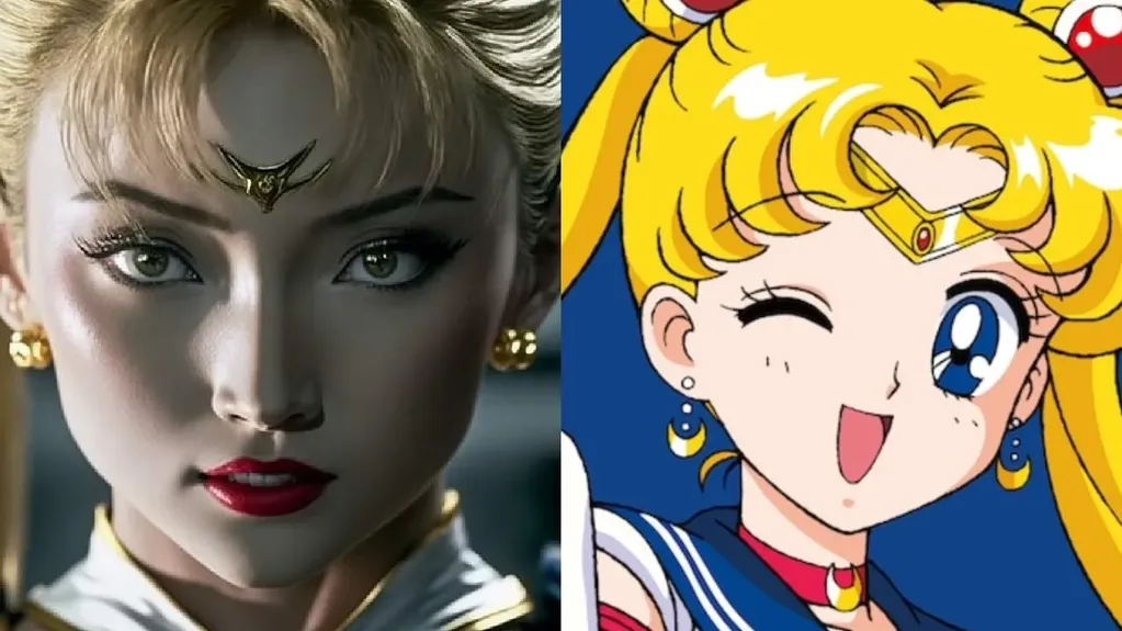 Según la Inteligencia Artificial, así se vería Sailor Moon si fuese real.