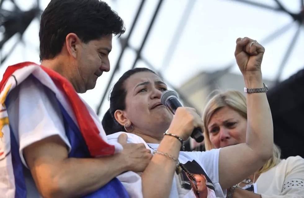 Padres de Fernando Báez Sosa (Foto: EFE/Télam)