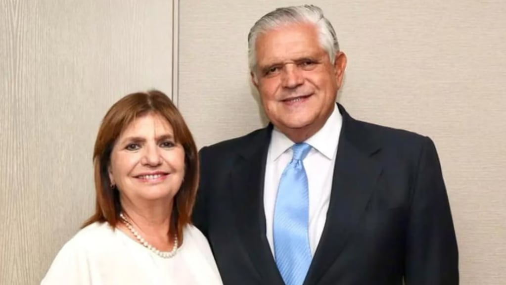 Juntos: la foto de Patricia Bullrich y Ricardo López Murphy para oficializar el acuerdo entre ellos.