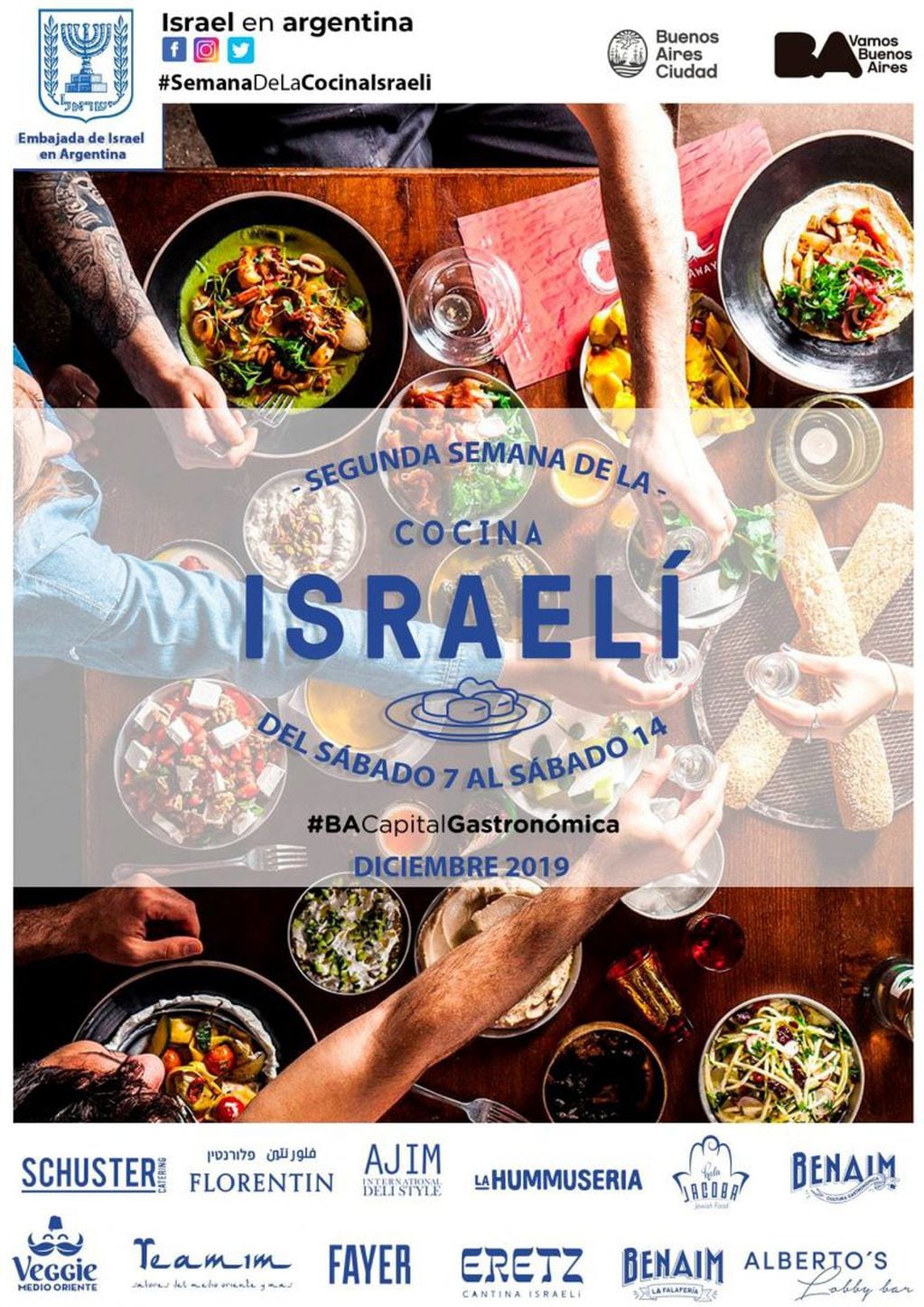Segunda Semana de la Cocina Israelí.