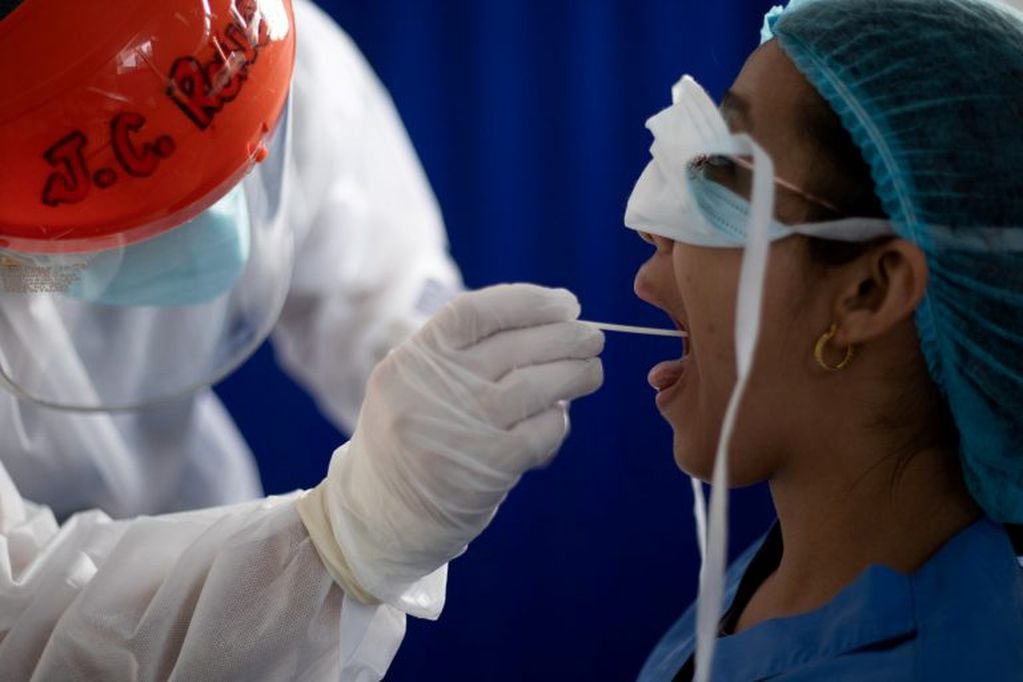 Test por coronavirus. REUTERS/Eloisa Lopez