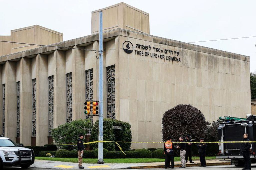 Ataque a la sinagoga en Pittsburgh (REUTERS/John Altdorfer)