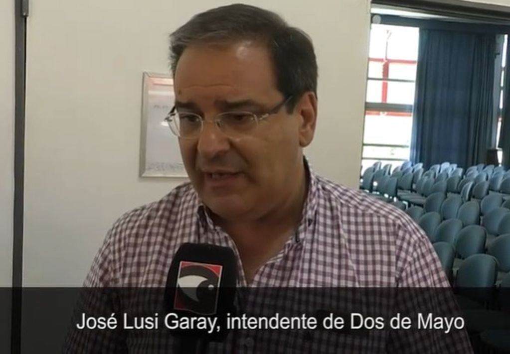 José Luis Garay, intendente de dos de mayo insiste que se acerquen a vacunarse.