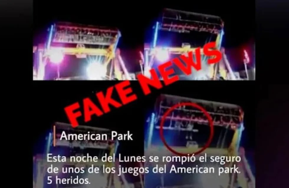 Viralizaron una Fake News sobre fallas en juegos de American Park de Posadas.