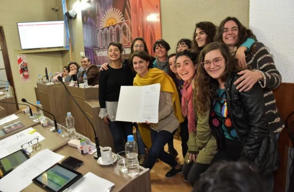 La iniciativa fue impulsada por la Colectiva Feminista de Músicas San Luis.