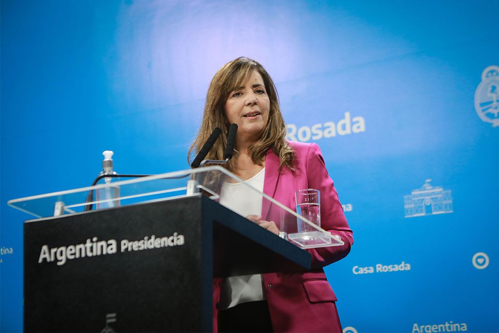 La Portavoz de la Presidencia leyó un comunicado de la Cancillería argentina respecto al conflicto entre Rusia y Ucrania. 