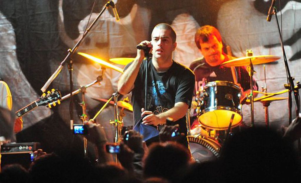 Pato Fontanet, exmúsico de Callejeros, actualmente en la banda Don Osvaldo