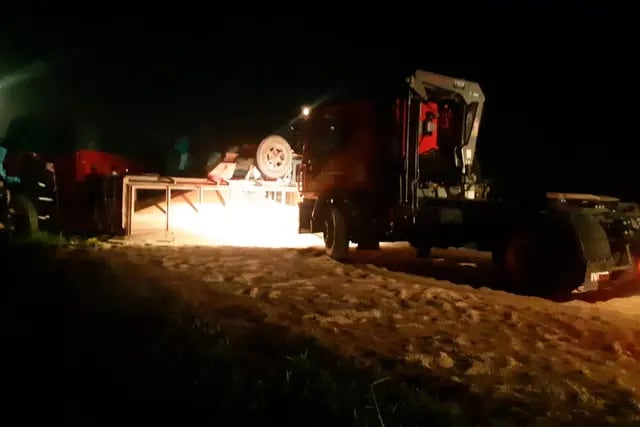 Fallecieron dos camioneros por un choque múltiple entre Serodino y Totoras
