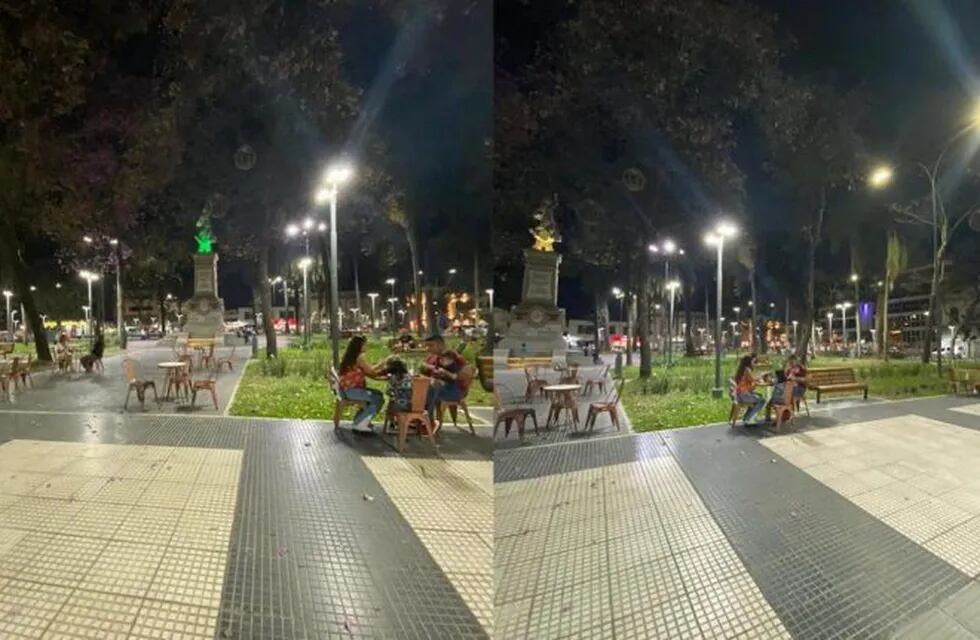 Concepción: bares y restaurantes podrán ocupar plazas. (Foto Canal 5)