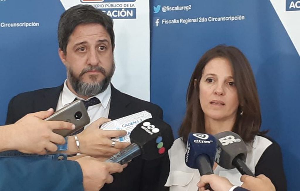Conferencia de prensa de fiscal Edery por la detención de Valdés (MPA)
