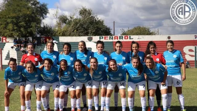 Belgrano fútbol femenino.