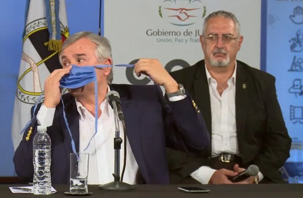 Morales anunció la obligatoriedad de usar barbijo en Jujuy