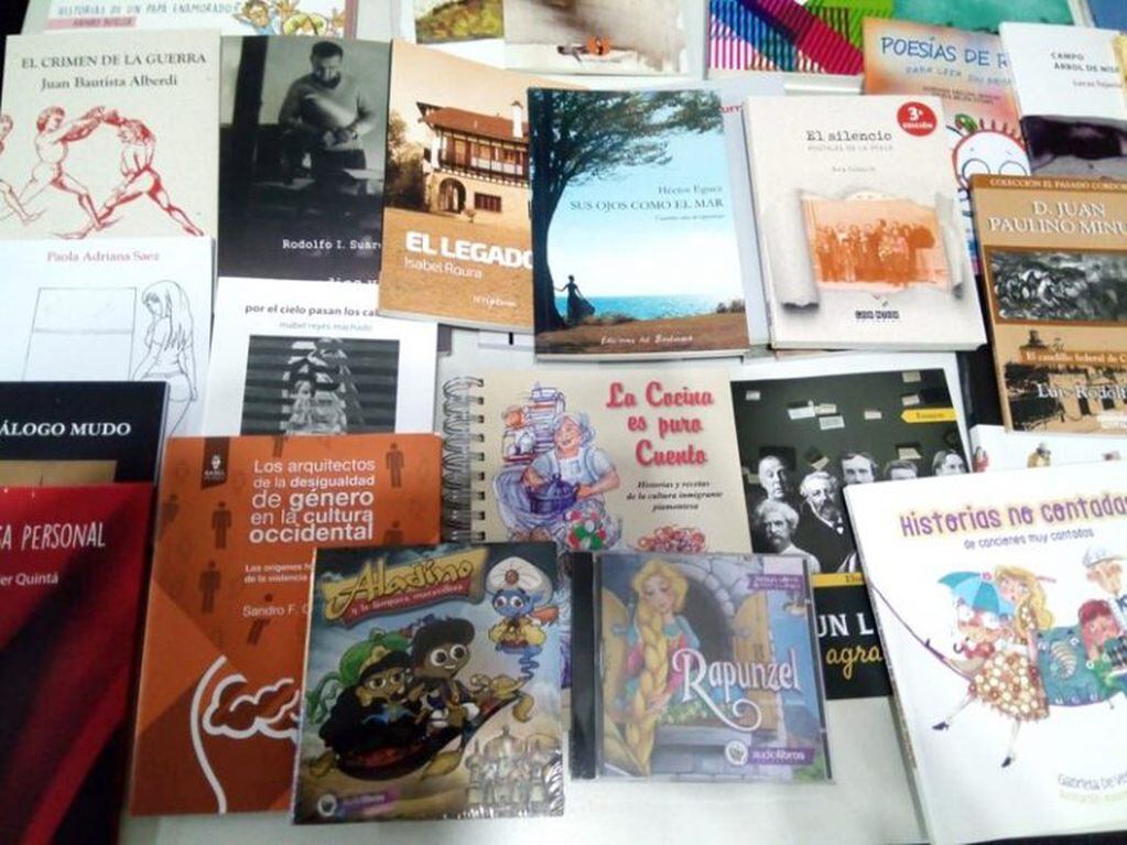 Libros recibidos en Arroyito