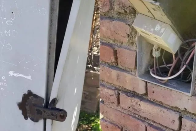 Violentaron tableros eléctricos en San Antonio de Arredondo.